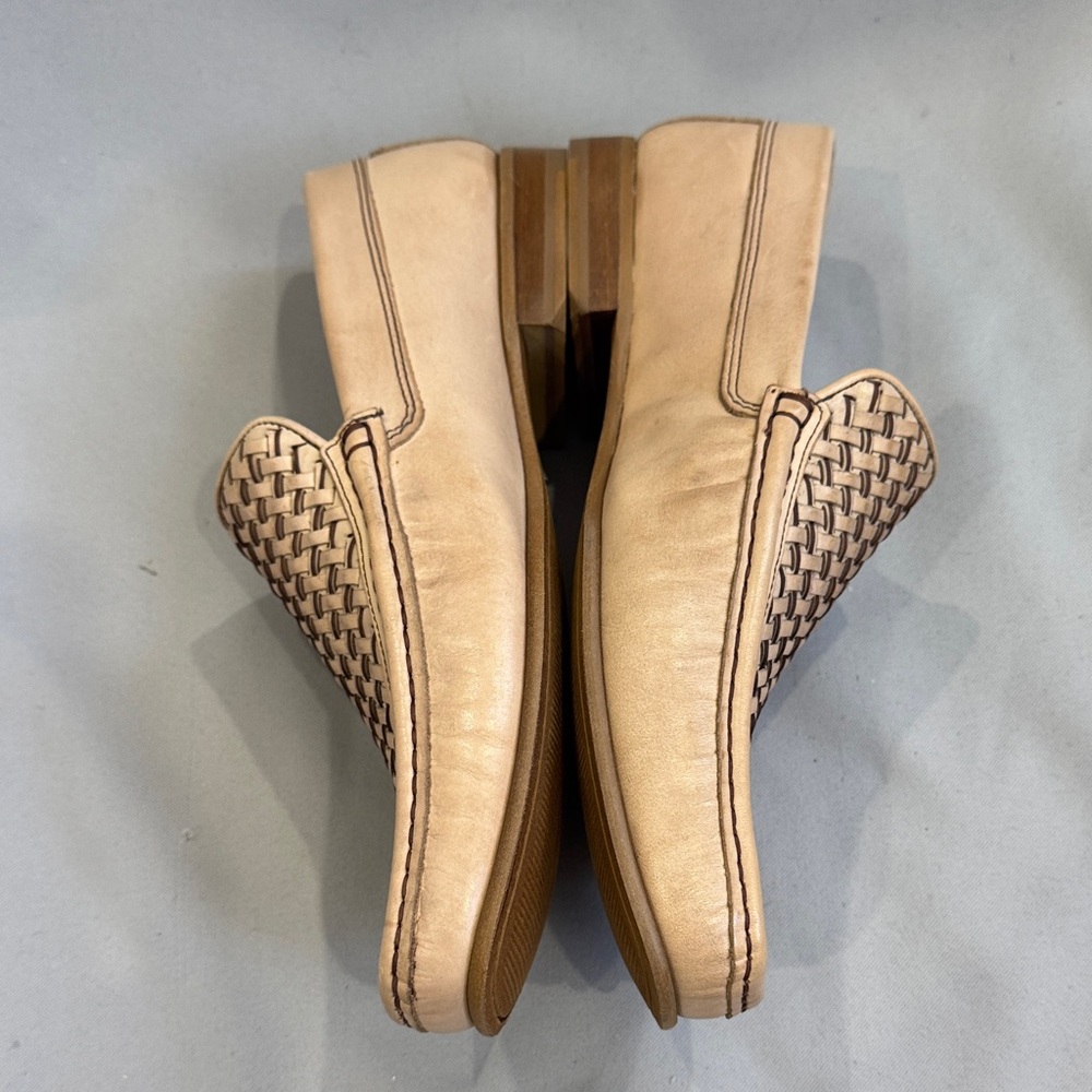 Donald J Pliner Men’s Woven Leather Slip-On Loafers – Size 10 - Picture 8 of 9